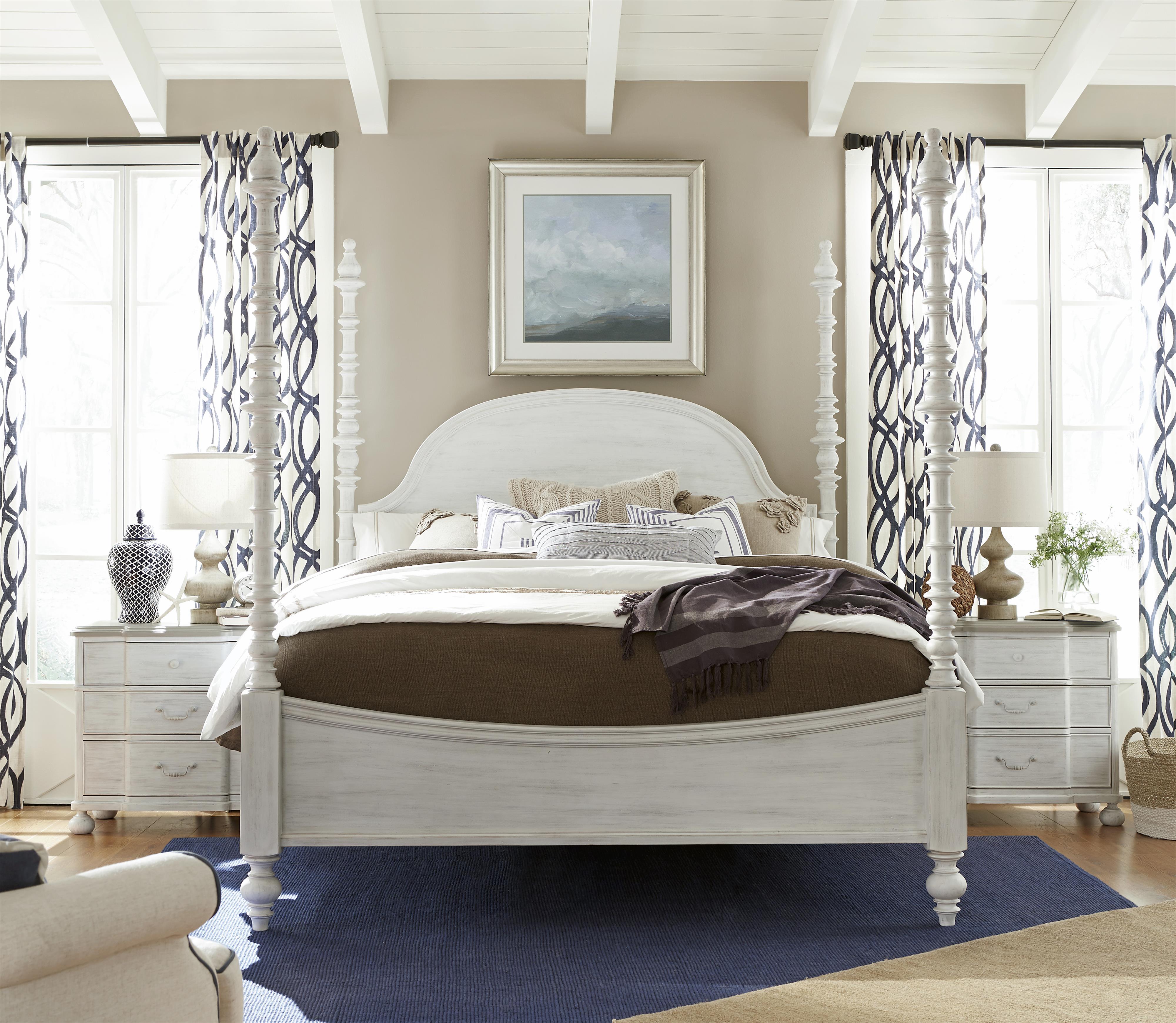 Paula Deen by Universal Dogwood 597280B The Dogwood Queen Bed with